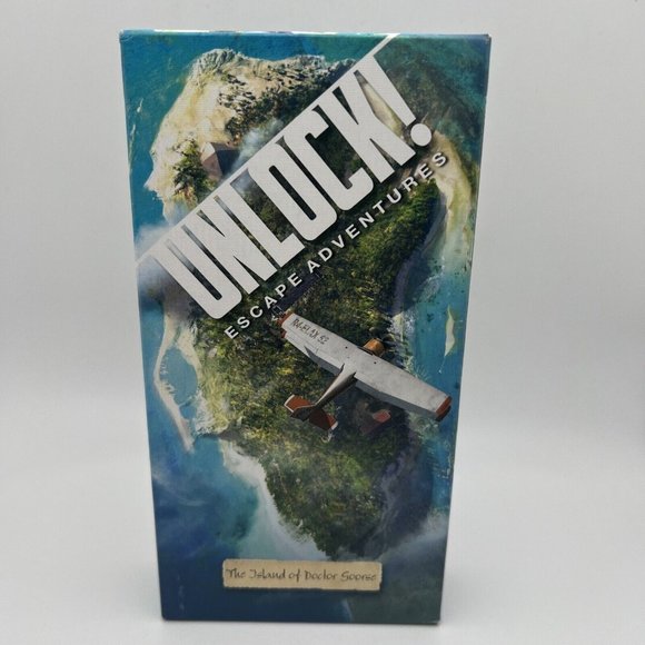 Other - UNLOCK! Escape Adventures The Island of Doctor Goorse Card Game BR1